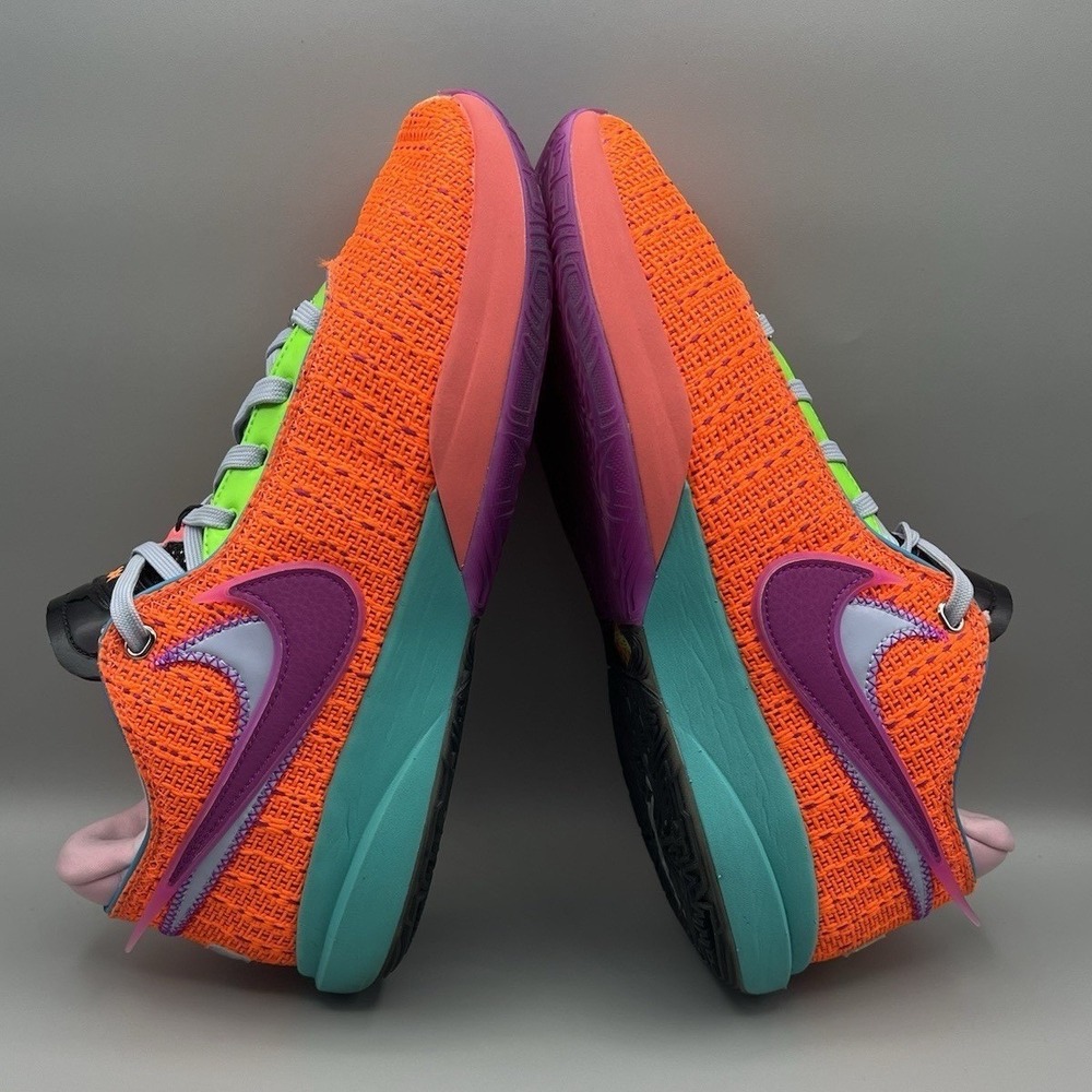 Nike LeBron James 20 XX Chosen 1 Orange Basketball Shoes - Men's Size 9.5 - Picture 5 of 8